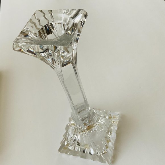 VINTAGE WMF Lead Crystal German Single Candlestick NWT - Picture 3 of 7